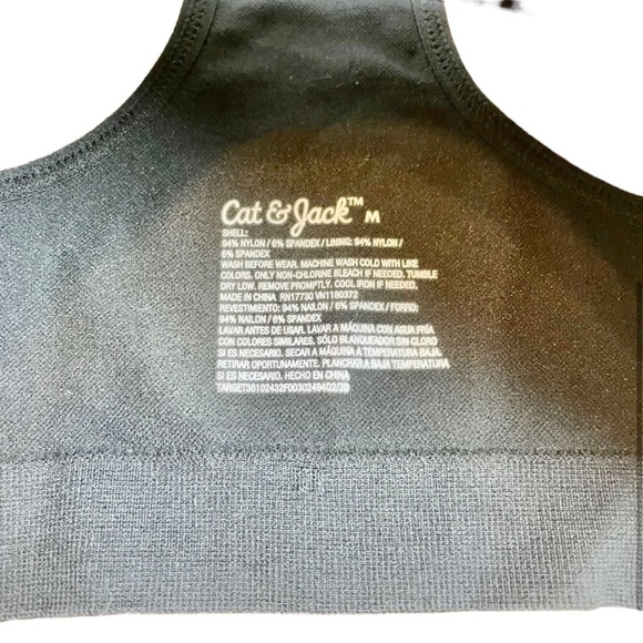 Cat & Jack Girls’ Sports Bra - Picture 4 of 6